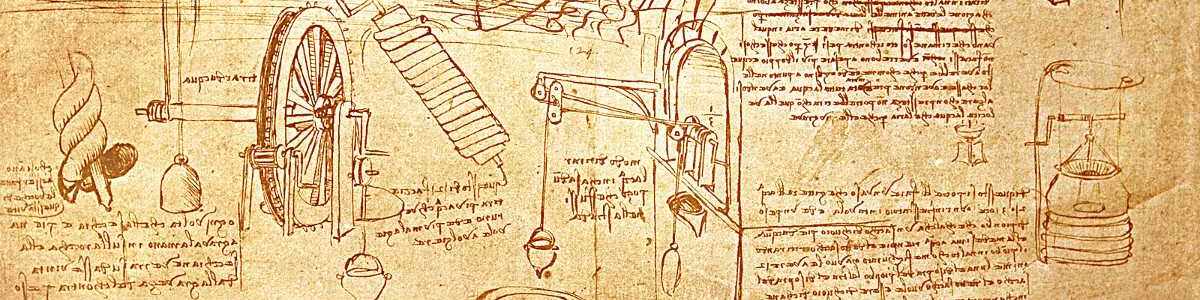 A mind map by Leonardo da Vinci